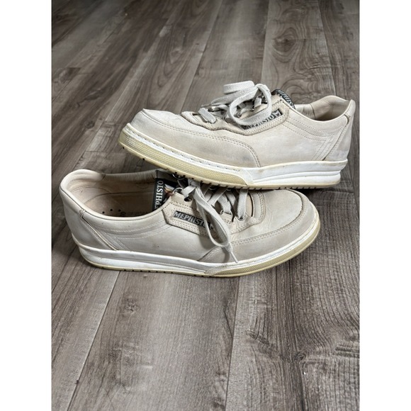 Mephisto Shoes - Mephisto  Rush Nubuck leather sneakers shoes 39 US 8.5 EUR 6 Beige France